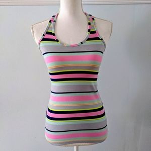 Lululemon Ivivva striped tank top 12 EUC